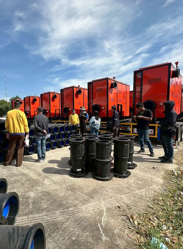 ส่งมอบงานปั้ม 11 ชุด